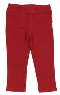 Červené tregíny riflového vzhledu 