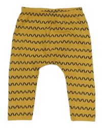 Hořčicové vzorované legíny Next