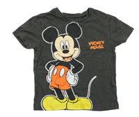Antracitové tričko s Mickeym Primark