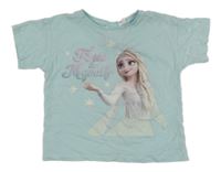 Světlemodré tričko s Elsou H&M
