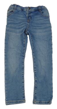 Modré teplákové skinny rifle Matalan