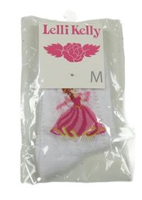 Nové - bílé ponožky s princeznou 