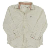 Bílá košile s výšivkou H&M