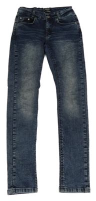 Tmavomodré skinny rifle Blue Effect