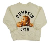 Smetanová mikina s dýněmi F&F