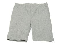 Šedé melírované kraťasy Pocopiano