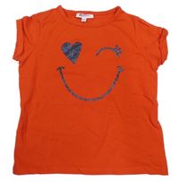 Červené tričko se smajlíkem 