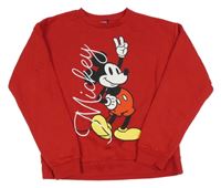Červená mikina s Mickeym Primark