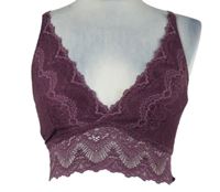 Dámská vínová krajková braletka Gina Benotti 