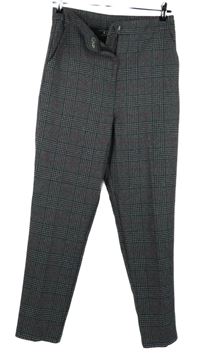 Dámské šedo-černé kostkované kalhoty Lipsy 