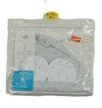 Nové- 4set- 2x bavlněná čepice+ 2xrukavice Primark