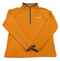 ORanžová pruhovaná fleecová funkční mikina Regatta