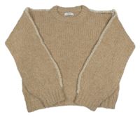 Béžový vlněný svetr Primark