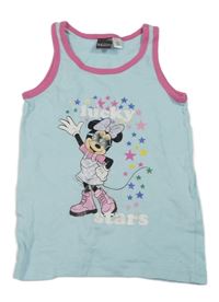 Světlemodrá košilka s Minnie Disney