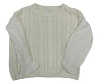 Smetanový žinylková vesta s halenkou Primark