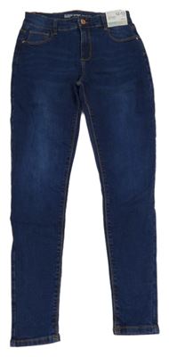 Nové - Tmavomodré skinny rifle Denim Co.