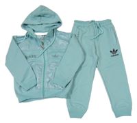 2set - Mintová tepláková souprava Adidas