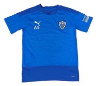 Modrý funkční fotbalový dres s logem Puma