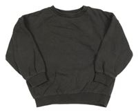 Tmavošedá oversize mikina F&F