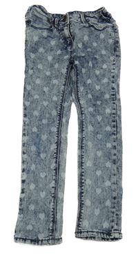 Modré plísňové rifle se srdíčky C&A