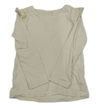 Smetanové triko s volánky Mothercare