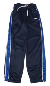 Tmavomodré sportovní kalhoty s logem Slazenger