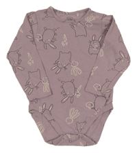 Fialové body se zajíčky Cool Club