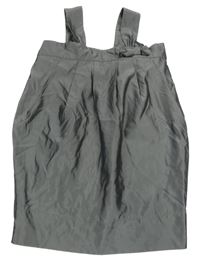 Stříbrný halenkový pouzdrový top s mašlí zn.Freespirit