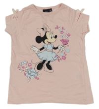 Světlerůžové tričko s Minnie Disney 