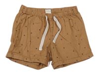 Béžové plátěné kraťasy s lodičkami H&M