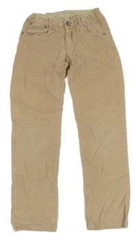 Béžové manšestráky