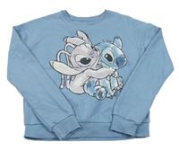 Modrá mikina se Stitchem a Angelou C&A