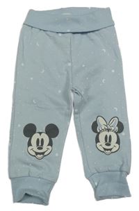 Nové - světlemodré tepláky s Minnie a Mickey sinsay