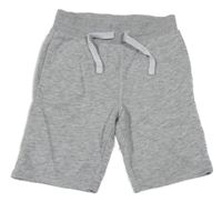 Šedé teplákové kraťasy H&M