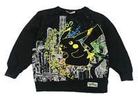 Černá mikina s Pikachu zn. Tu