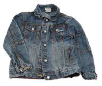 Tmavomodrá riflová bunda Topolino