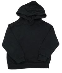 Černá mikina s kapucí H&M