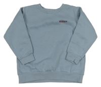 Modrá mikina s nápisem McKenzie