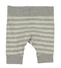 Šedo-bílé pruhované tepláky Dopodopo