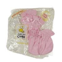 Nové - 2x růžové rukavičky