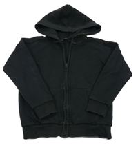 Černá propínací mikina s kapucí George