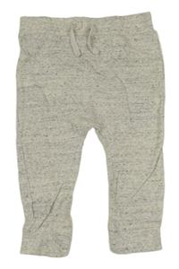 Šedé melírované lehké tepláky George