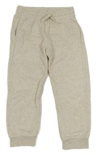 Světlešedé melírované tepláky H&M