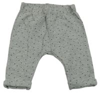 Šedé puntíkaté tepláky George