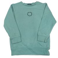 Zelená mikina s výšivkou George