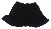 Černá riflová sukně F&F