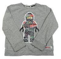 Šedá mikina - Lego Ninjago H&M