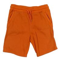 Oranžové teplákové kraťasy Primark