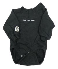 Tmavošedé teplákové body s nápisem Reserved