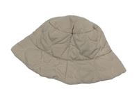 Béžový šusťákový prošívaný klobouk Primark